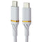 Otterbox Fast Charge USB-C to USB-C (6.6FT) Cable - White