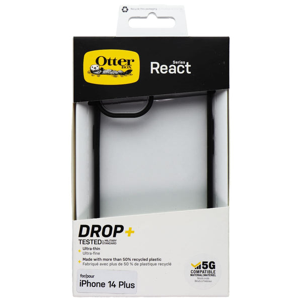 OtterBox React Series Case for Apple iPhone 14 Plus - Black Crystal