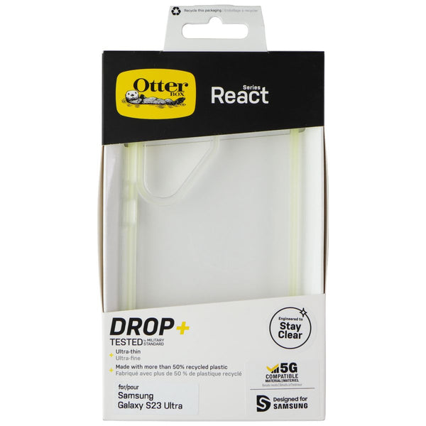 OtterBox React Series Case for Samsung Galaxy S23 Ultra - Clear