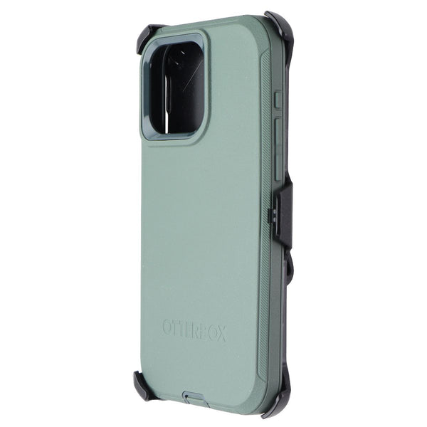 OtterBox Defender Holster Case for Apple iPhone 15 Pro Max - Forest Ranger Green