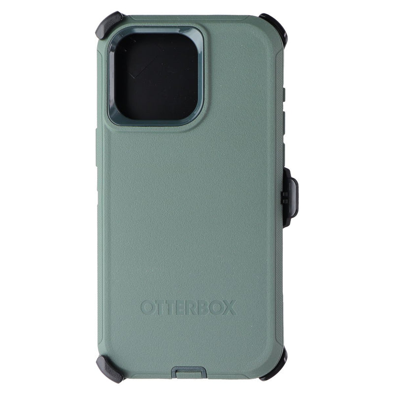 OtterBox Defender Holster Case for Apple iPhone 15 Pro Max - Forest Ranger Green