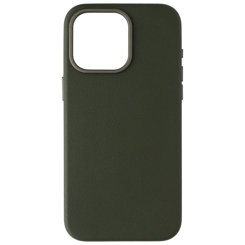 OtterBox Symmetry Case for MagSafe for iPhone 15 Pro Max - Green Cactus Leather