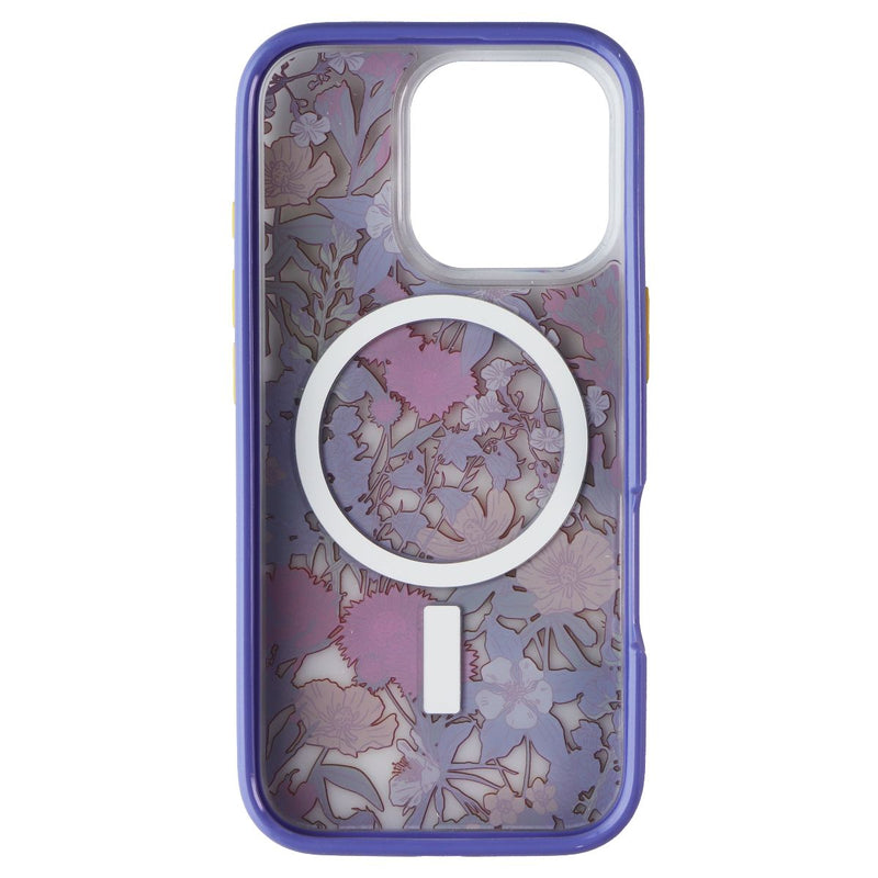 OtterBox Symmetry Series Case for MagSafe for iPhone 16 Pro - Floral Purple
