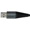 OtterBox (3.3ft/1m) Lightning 8-Pin to USB-A Braided Cable - Black (78-51253)