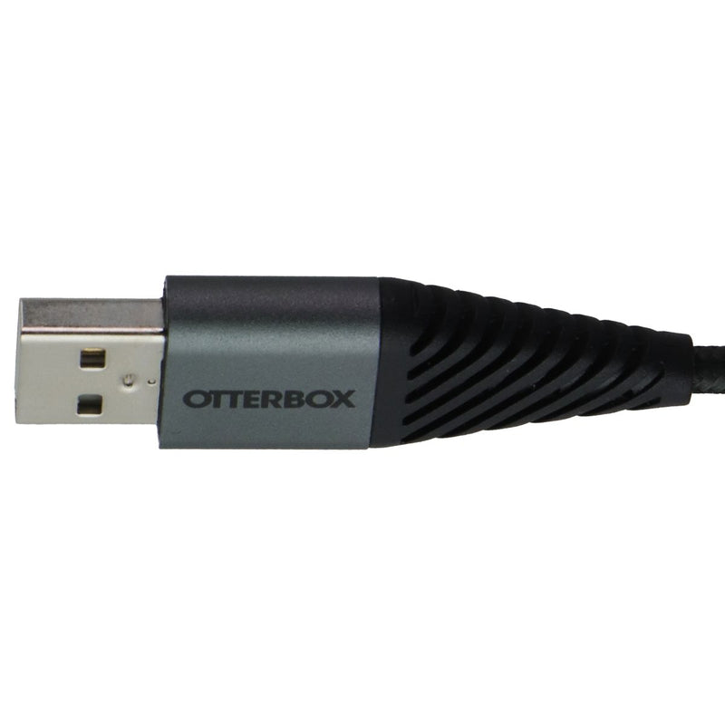 OtterBox (3.3ft/1m) Lightning 8-Pin to USB-A Braided Cable - Black (78-51253)