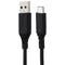 OtterBox (1m/3.3ft) Durable Design USB-C to USB-C Cable - Black