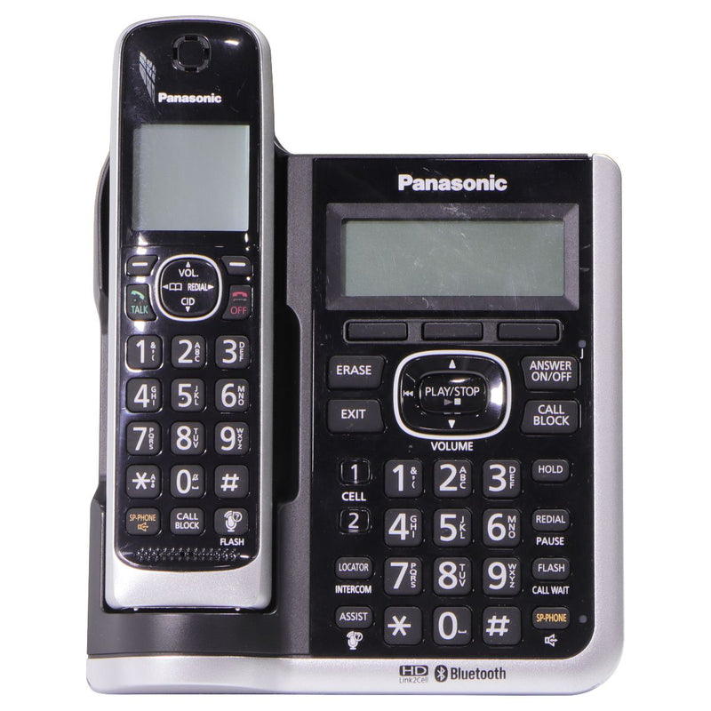 Panasonic KX-TG885SK Dect 6.0 HD Link2Cell Phone System w/ 4 KX-TGFA51 Handsets