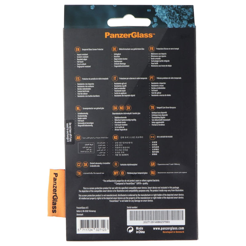 PanzerGlass Edge to Edge Screen Protector for iPhone 12 Pro Max - Black Edge