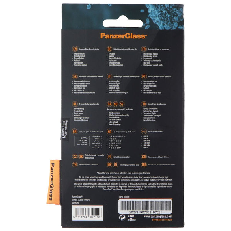 PanzerGlass Edge to Edge Screen Protector for Apple iPhone 12  - Black Edges