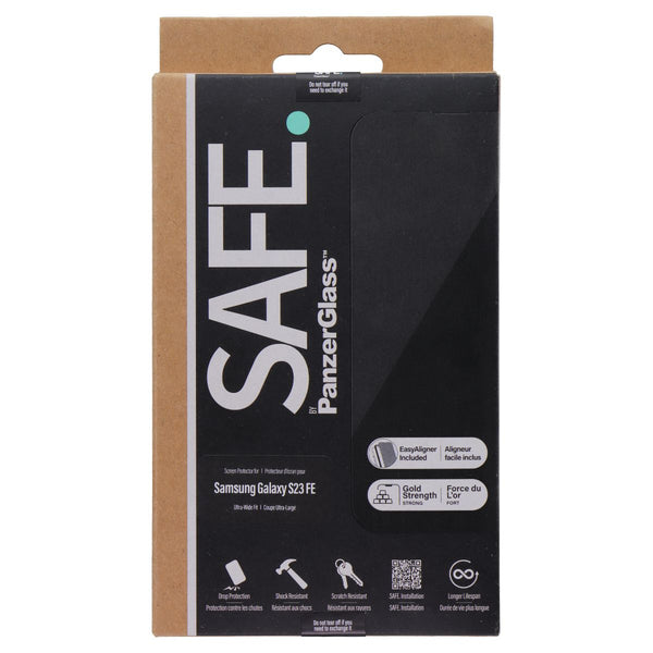 PanzerGlass Safe Series Tempered Glass Screen Protector - Samsung Galaxy S23 FE