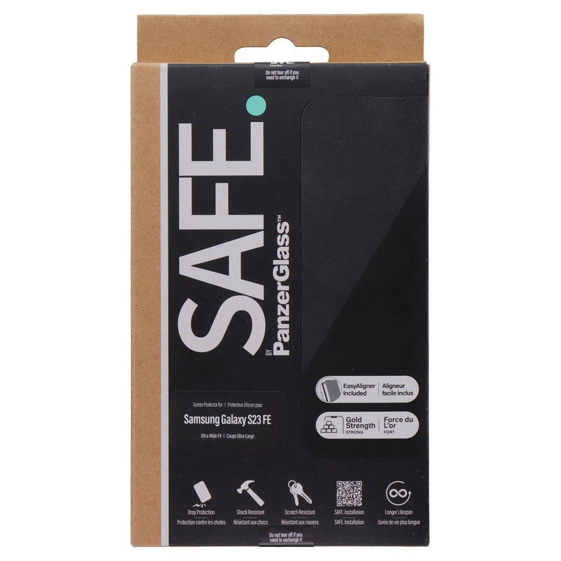 PanzerGlass Safe Series Tempered Glass Screen Protector - Samsung Galaxy S23 FE
