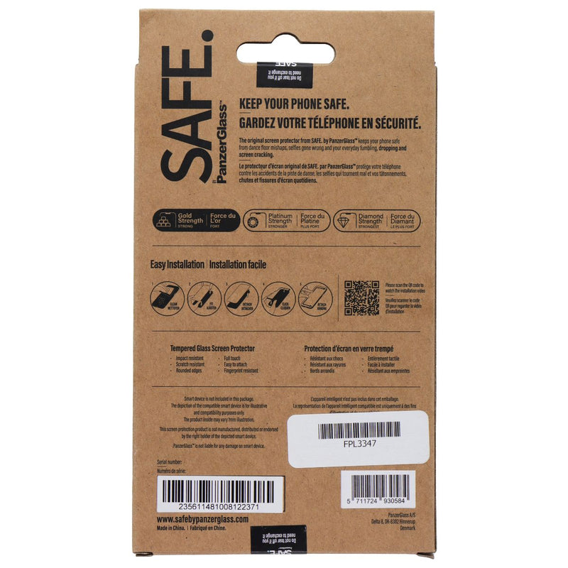 PanzerGlass Safe Series Tempered Glass Screen Protector - Samsung Galaxy S23 FE