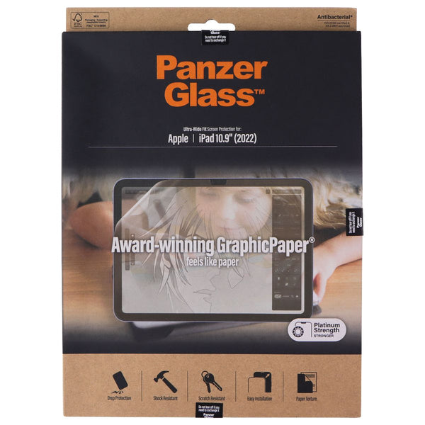 PanzerGlass GraphicPaper Screen Protector for Apple iPad 10.9-in (10th Gen/2022)