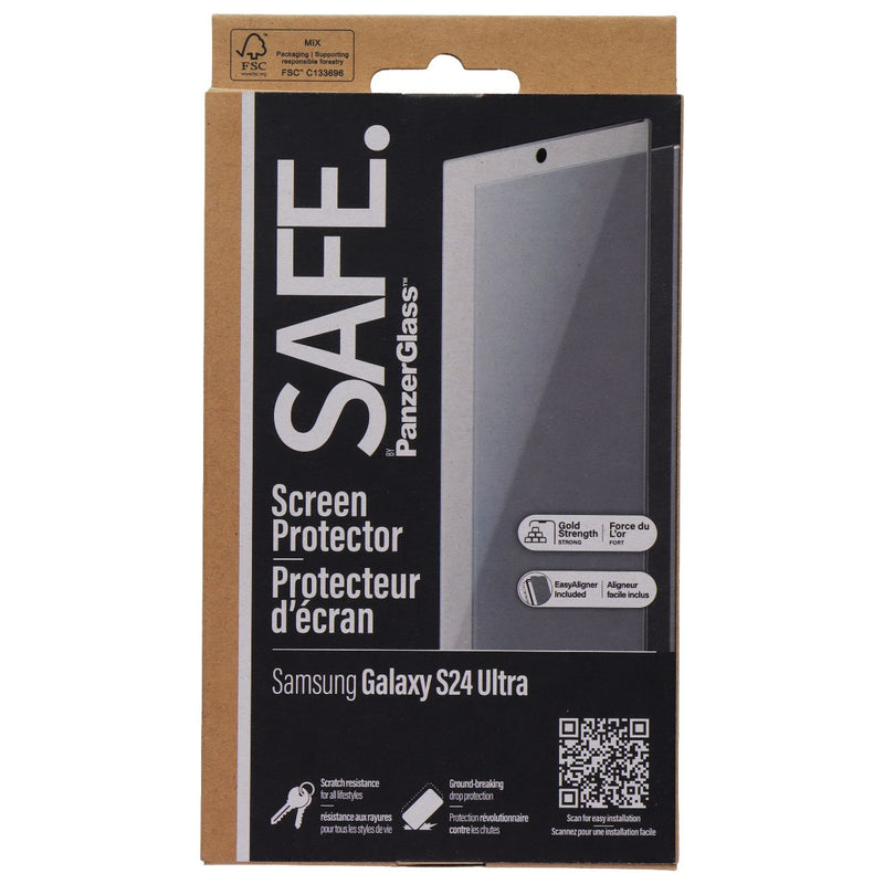 PanzerGlass Safe Series Glass Screen Protector for Samsung Galaxy S24 Ultra