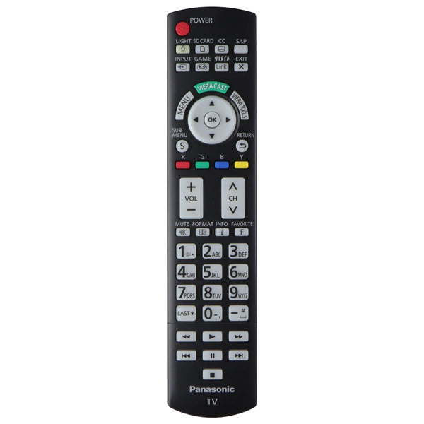 Panasonic OEM TV Remote Control - Black (N2QAYB000486)