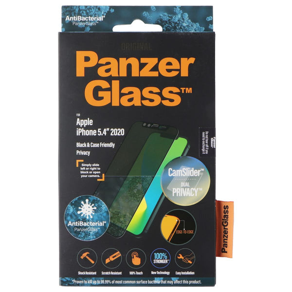 PanzerGlass Screen Protector w/ Cam Slider for Apple iPhone 12 Mini - Privacy