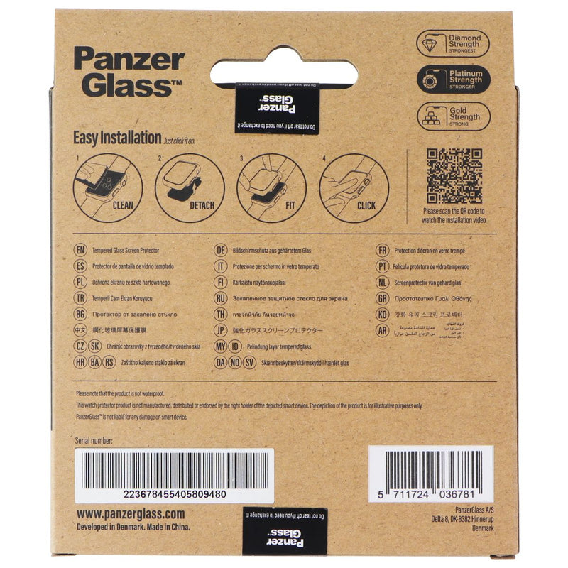 PanzerGlass Frame & Screen Protector for Apple Watch Ultra 2/1 (49mm) - Black