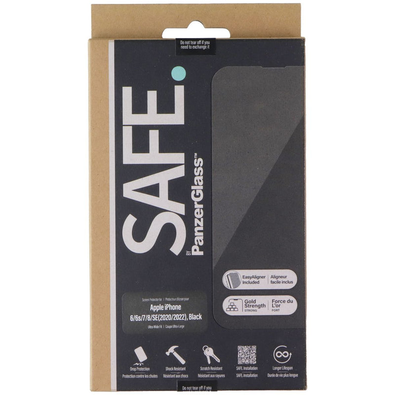 PanzerGlass SAFE Screen Protector for Apple iPhone SE (2022/2020)/8/7/6