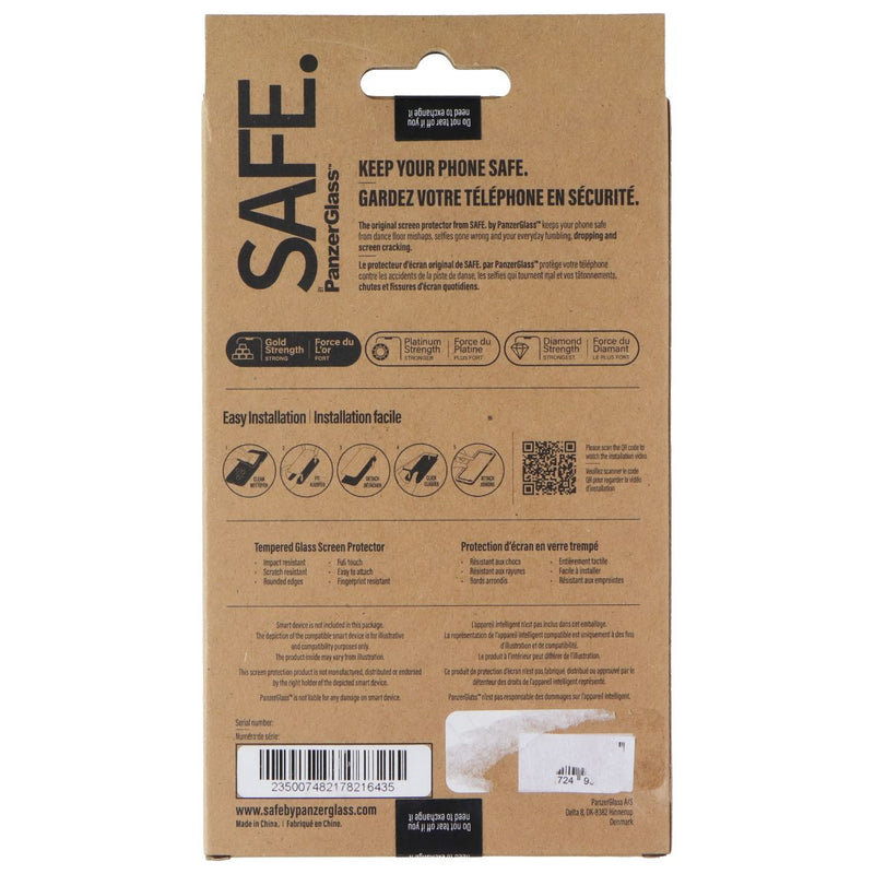 PanzerGlass SAFE Screen Protector for Apple iPhone SE (2022/2020)/8/7/6