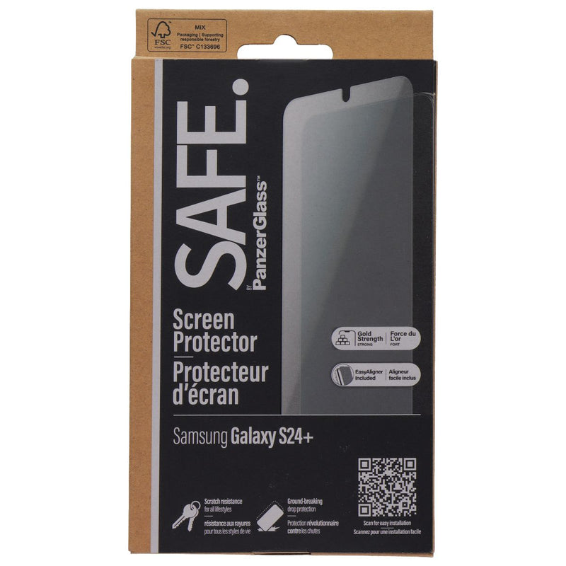 PanzerGlass Safe Series Tempered Glass Screen Protector for Samsung Galaxy S24+