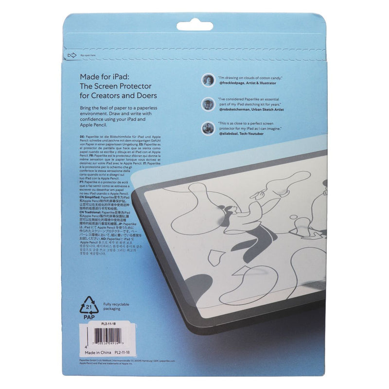 Paperlike (2-Pack) Screen Protector for iPad Pro 11-inch and iPad Air 10.9-inch