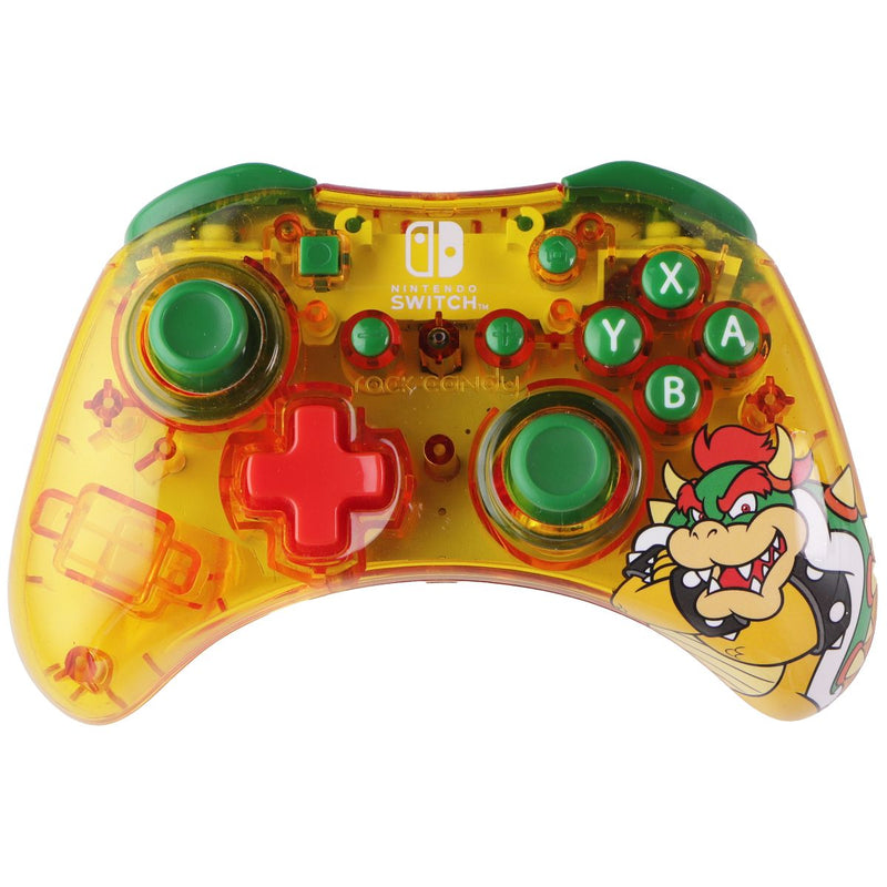 PDP Rock Candy Wired Gaming Controller for Nintendo - Lemon Bomb Bowser