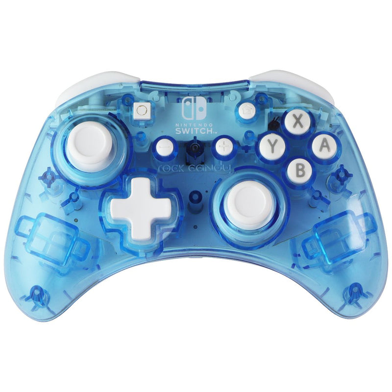 PDP Rock Candy Wired Gaming Controller for Nintendo - Blu-merang Blue / Clear
