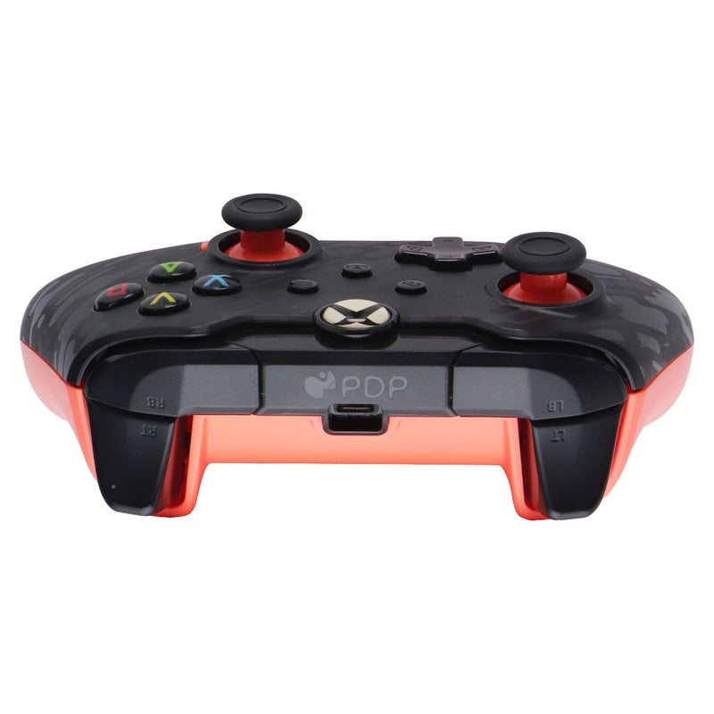 PDP Gaming Xbox Wired Controller - Atomic Carbon (Orange-Black) 049-012-1 MICRO
