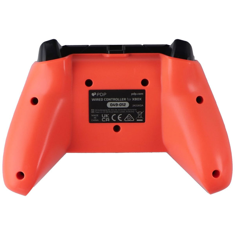 PDP Gaming Xbox Wired Controller - Atomic Carbon (Orange-Black) 049-012-1 MICRO