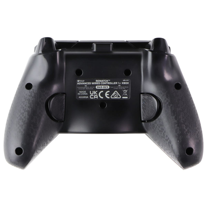 PDP Gaming Rematch Wired Controller for Xbox X/S/One & Windows PC - Glitch Black