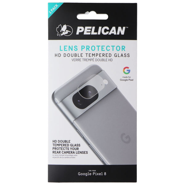 Pelican HD Double Tempered Glass Lens Protector for Google Pixel 8 - Clear