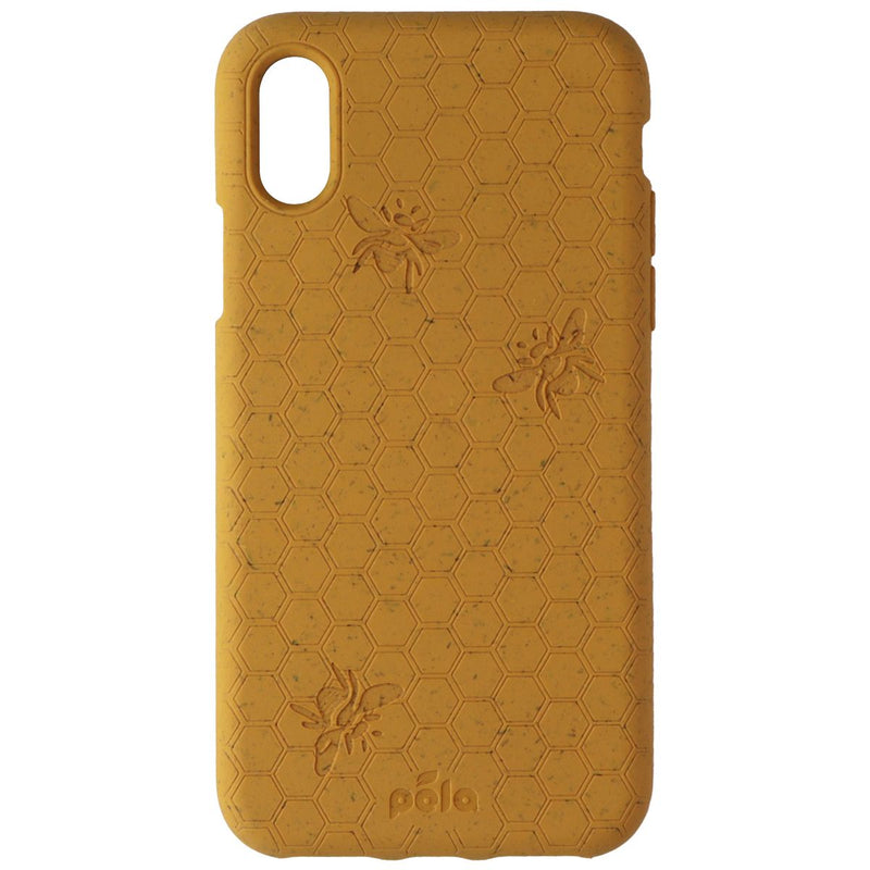Pela Eco-Friendly Bee Edition Case for Apple iPhone Xs - Yellow / Bees
