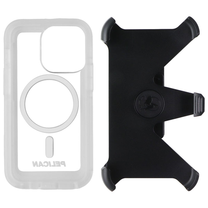 Pelican Voyager Magnetic Case for MagSafe and Holster for iPhone 13 Pro - Clear