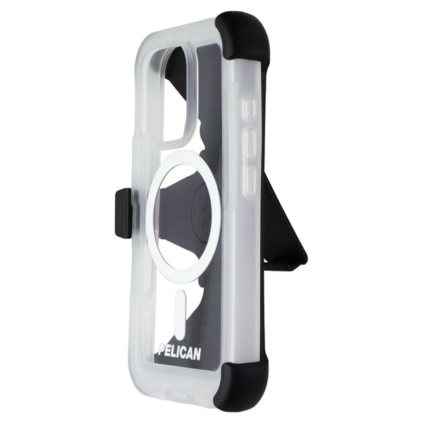 Pelican Voyager Case & Holster for MagSafe for Apple iPhone 16 Pro - Clear