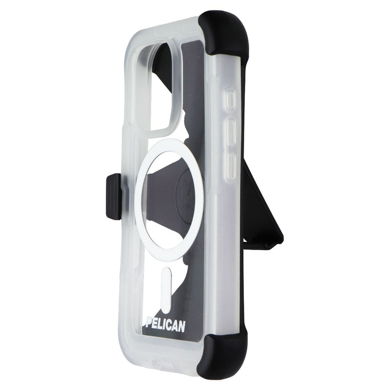 Pelican Voyager Case & Holster for MagSafe for Apple iPhone 16 Pro - Clear