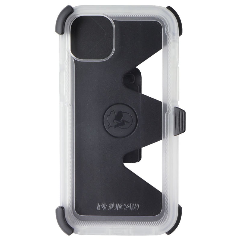 Pelican Voyager Phone Case & Belt Clip Holster for Apple iPhone 15 Plus - Clear