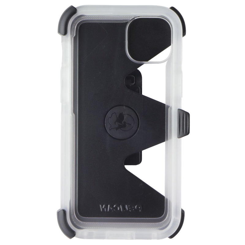 Pelican Voyager Phone Case & Belt Clip Holster for Apple iPhone 15 Plus - Clear