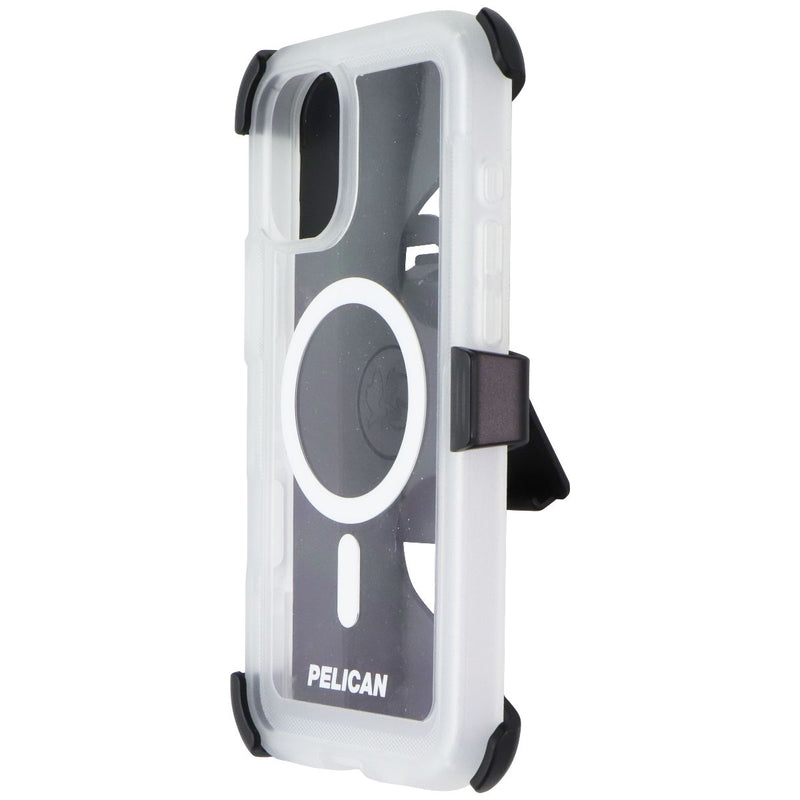 Pelican Voyager Case + Holster for MagSafe for Apple iPhone 16 Plus - Clear