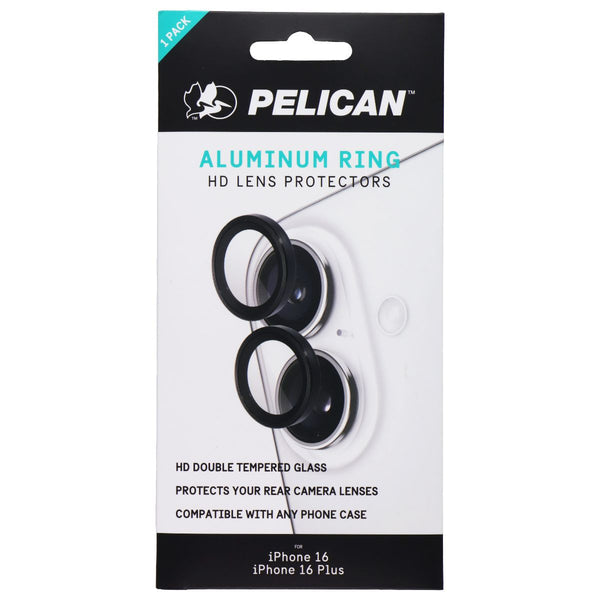 Pelican Aluminum Ring HD Lens Protectors for Apple iPhone 16/16 Plus