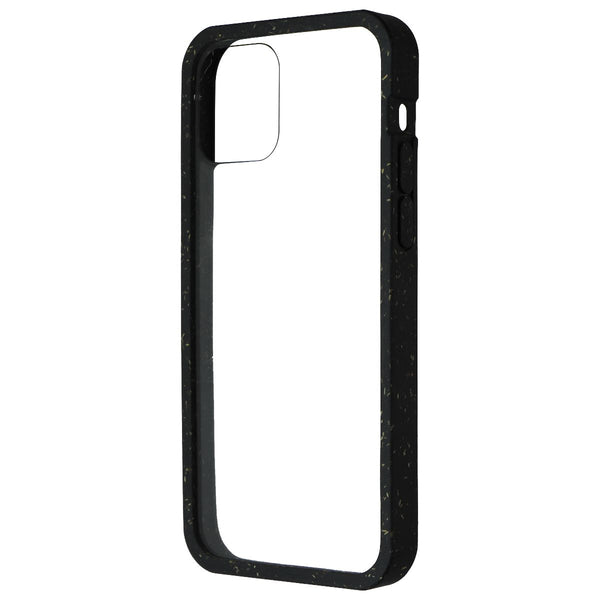 Pela Eco-Friendly Clear Case for Apple iPhone 12 - Black Ridge