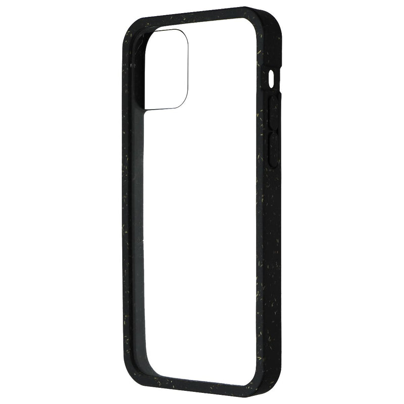 Pela Eco-Friendly Clear Case for Apple iPhone 12 - Black Ridge