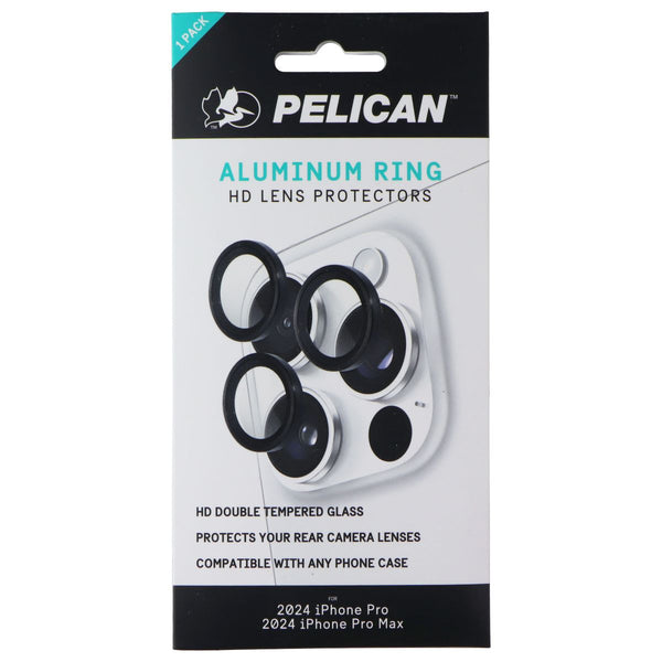 Pelican Aluminum Ring HD Lens Protectors for Apple iPhone 16 Pro Max / 16 Pro