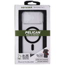 Pelican Voyager Case and Holster for MagSafe for iPhone 17 Pro Max - Black/Clear