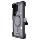 Pelican Voyager Case + Holster for MagSafe for Galaxy S26 Ultra - Black/Clear