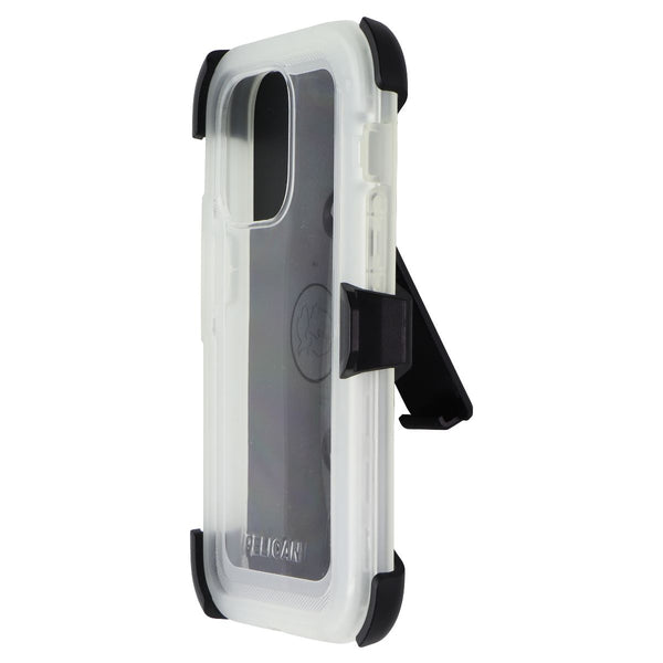Pelican Voyager Clear Case with Holster for Apple iPhone 15 Pro - Clear