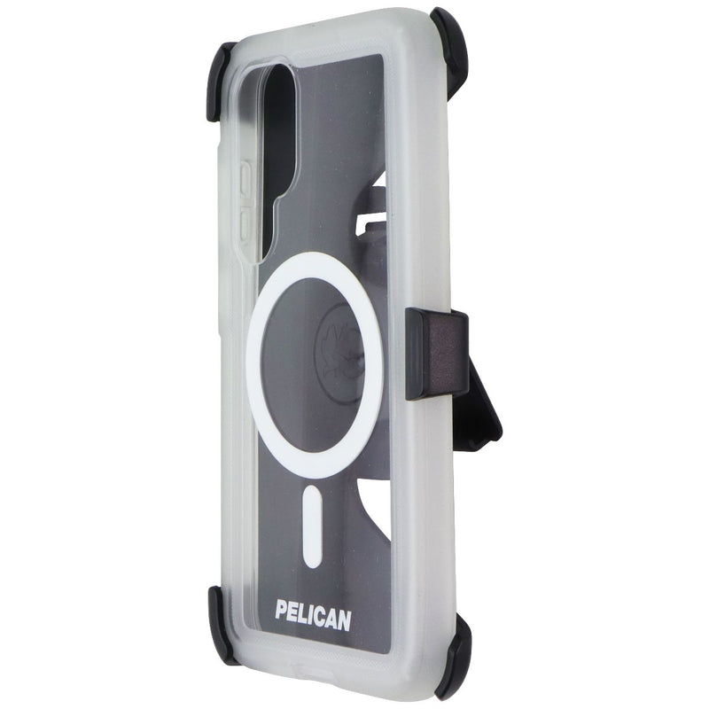 Pelican Voyager Magnetic Case + Holster for Samsung Galaxy S25 Plus - Clear
