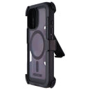 Pelican Voyager Case and Holster for MagSafe for Apple iPhone 16 - Black/Clear