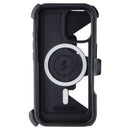 Pelican Voyager Case and Holster for MagSafe for Apple iPhone 16 - Black/Clear