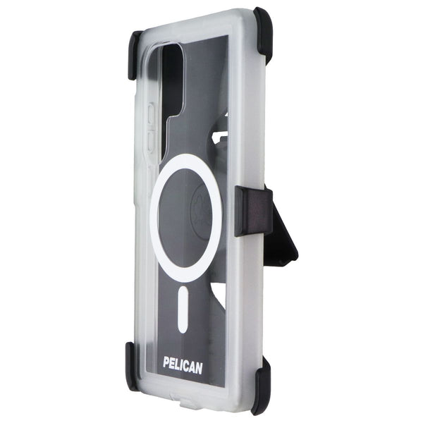 Pelican Voyager Magnetic Case with Holster for Samsung Galaxy S25 Ultra - Clear