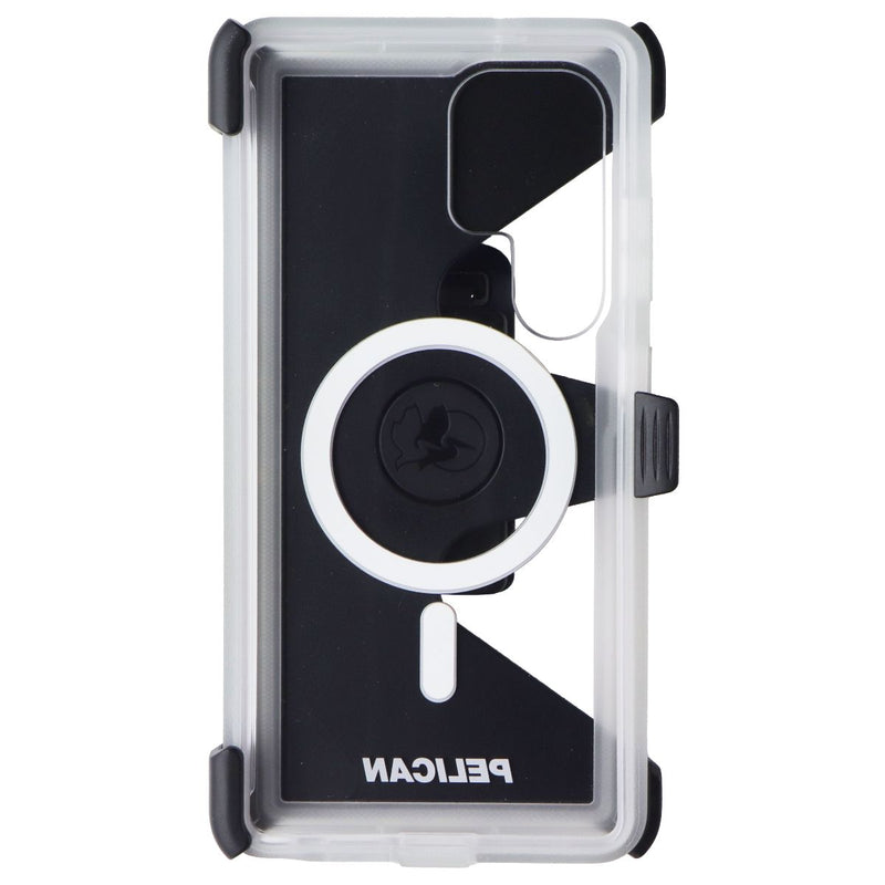 Pelican Voyager Magnetic Case with Holster for Samsung Galaxy S25 Ultra - Clear